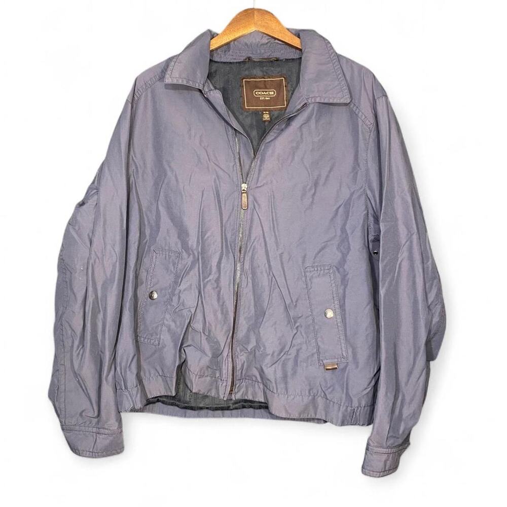 Vintage mens coach lightweight jacket